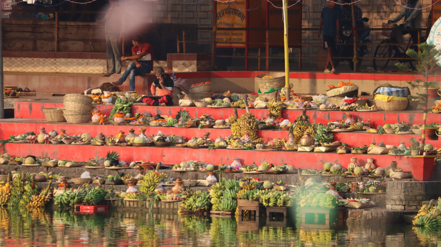 छठ पर्वको मुख्य दिन आज ‘सझिया अर्घ’